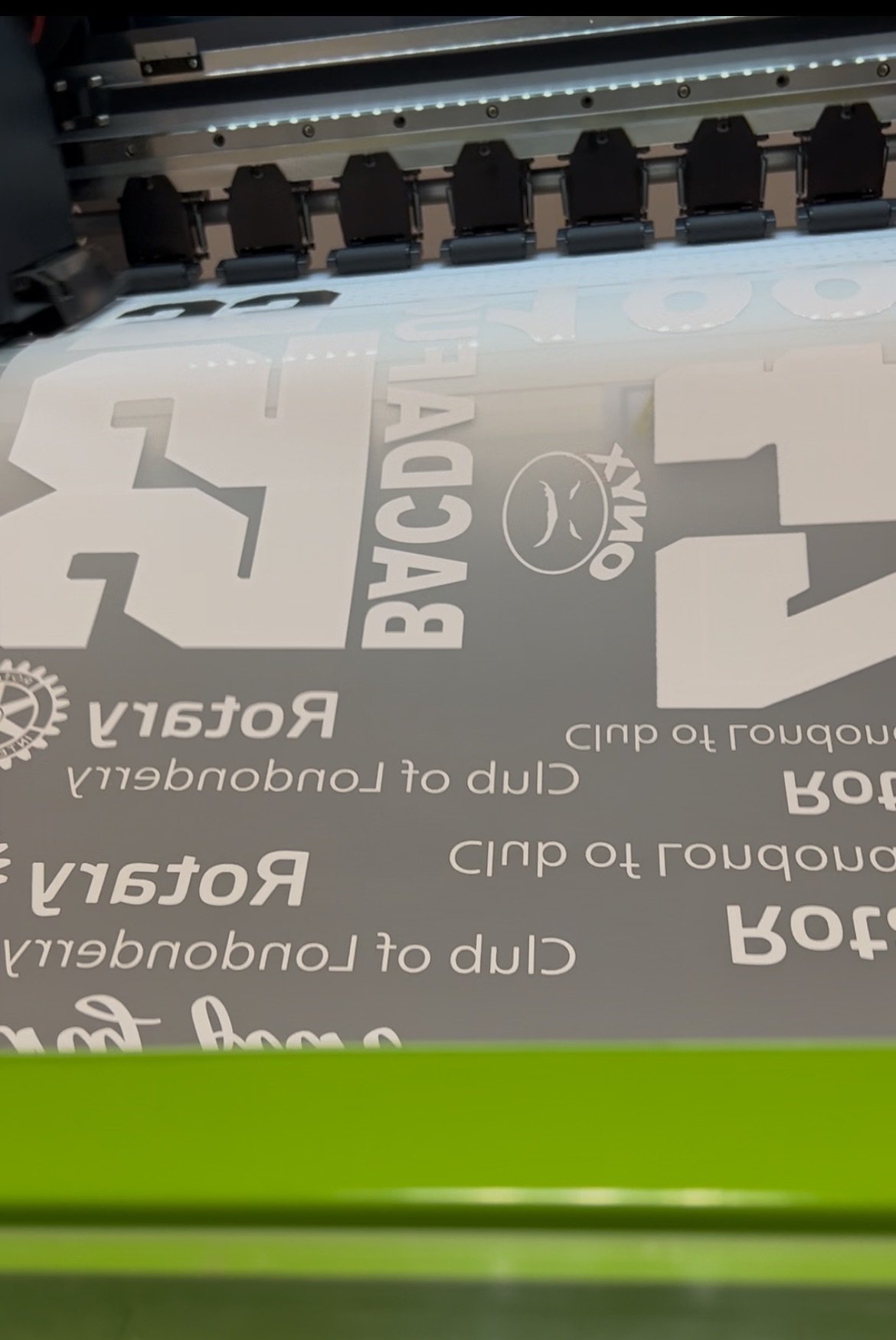 DTF Printing - the beginning of the print