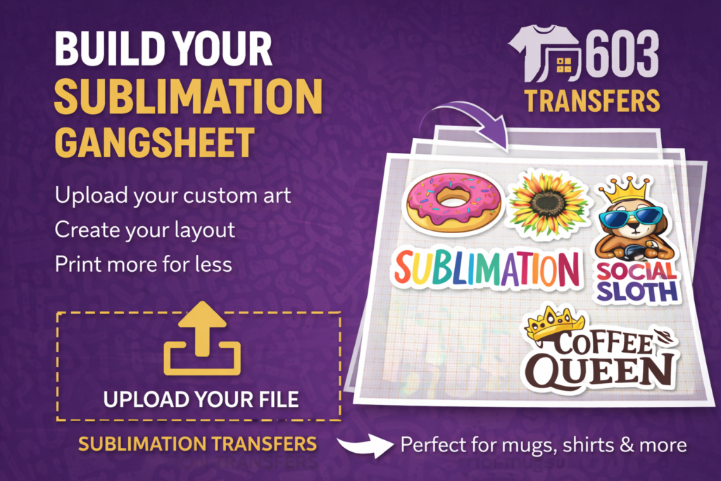 build your sublimation gangsheet