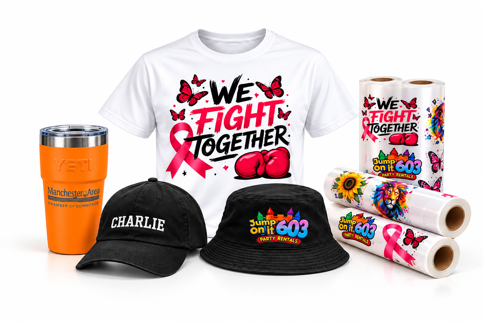 603 Transfers custom printing and merchandise